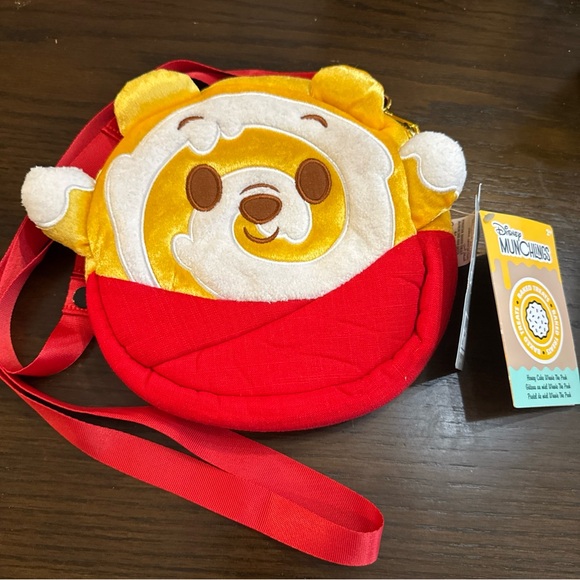 Disney Handbags - NWT Disney Parks 2023 Munchlings Winnie The Pooh Honey Cake Crossbody Bag